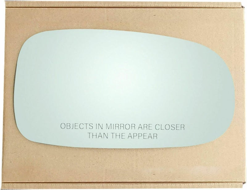 Adanz Mirror Glass fit for 2003-2011 Saab 9-3 2003-2009 Saab 9-5 2010-2011 Saab 9-3X Passenger Right Side RH Non Heated With Adhesives - Image 1